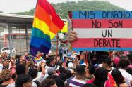Marcha LGBTIQ+ en Cartagena 