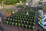 Entrega de motocicletas al grupo de operaciones especiales 'Comandos Élites' en Cartagena